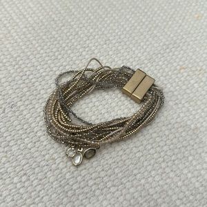 Loft Silver Bracelet with Magnetic Closure